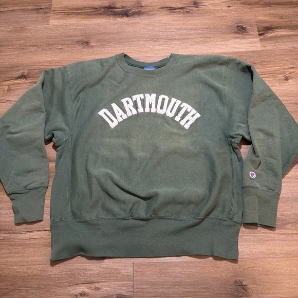 Champion Other - Vintage Late 90s Champion Men XL Reverse Weave Arched Dartmouth College Crewneck